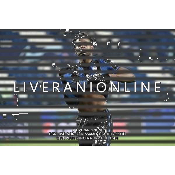 Duvan Zapata (Atalanta) Atalanta vs Villareal UEFA Champions League fase a gironi recupero 6a giornata - gruppo F Bergamo 09-12-2021 Stadio Atleti Azzurri d\'Italia - Gewiss Stadium foto Roberto Garavaglia/ag. Aldo Liverani sas/AGENZIA ALDO LIVERANI SAS