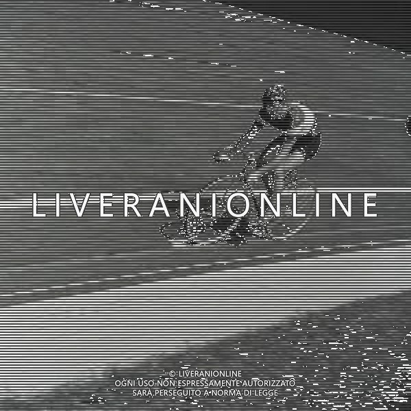 1955 MILANO PROVE DI CICLISMO AL VIGORELLI AG ALDO LIVERANI SAS