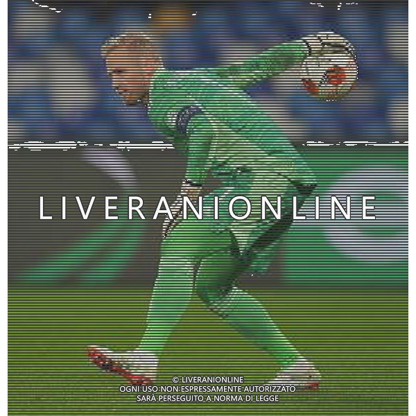 NAPOLI - LEICESTER CITY EUROPA LEAGUE 09.12.2021 NELLA FOTO Kasper Schmeichel ©MOSCA/AGENZIA ALDO LIVERANI SAS