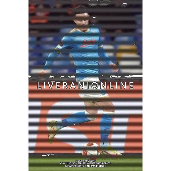 NAPOLI - LEICESTER CITY EUROPA LEAGUE 09.12.2021 NELLA FOTO Eljif Elmas ©MOSCA/AGENZIA ALDO LIVERANI SAS