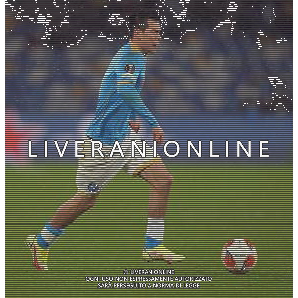NAPOLI - LEICESTER CITY EUROPA LEAGUE 09.12.2021 NELLA FOTO Hirving Lozano ©MOSCA/AGENZIA ALDO LIVERANI SAS