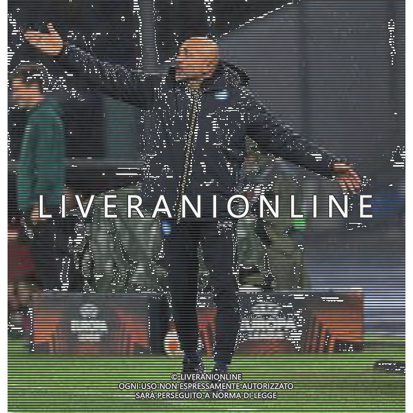 NAPOLI - LEICESTER CITY EUROPA LEAGUE 09.12.2021 NELLA FOTO LUCIANO SPALLETTI ©MOSCA/AGENZIA ALDO LIVERANI SAS