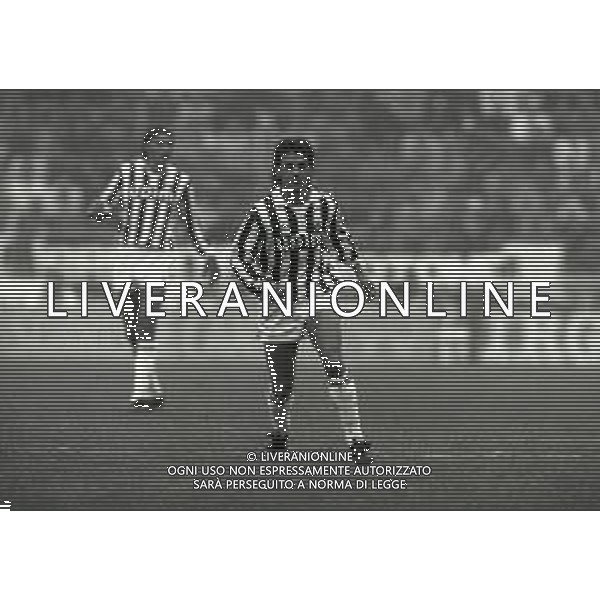 11-11-1990 BOLOGNA CAMPIONATO DI CALCIO SERIE A BOLOGNA-JUVENTUS 0-1 NELLA FOTO ROBERTO BAGGIO AG ALDO LIVERANI SAS