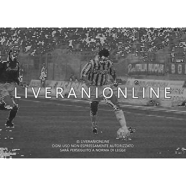 11-11-1990 BOLOGNA CAMPIONATO DI CALCIO SERIE A BOLOGNA-JUVENTUS 0-1 NELLA FOTO PAOLO DI CANIO AG ALDO LIVERANI SAS