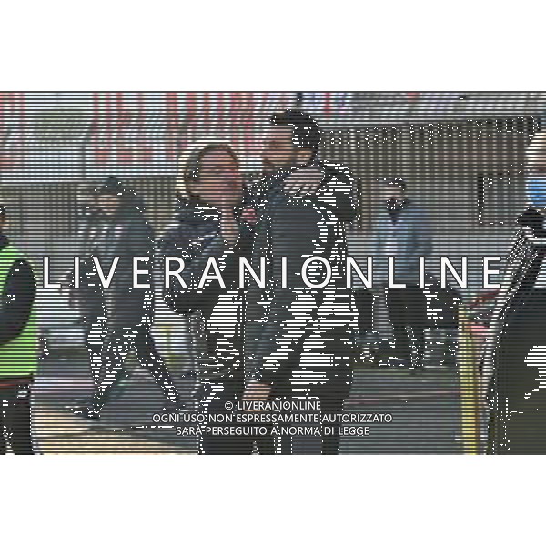 ¬© TVRG Giovanni Stroppa SX allenatore Monza e Fabio Grosso DX allenatore Frosinone Monza vs Frosinone Campionato Serie BKT - 17a giornata Monza 11-12-2021 U-Power Stadium foto Roberto Garavaglia/ag. Aldo Liverani sas /AGENZIA ALDO LIVERANI SAS