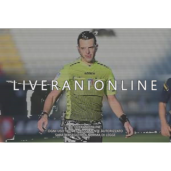 ¬© TVRG l\'arbitro Ivano Pezzuto di Lecce Monza vs Frosinone Campionato Serie BKT - 17a giornata Monza 11-12-2021 U-Power Stadium foto Roberto Garavaglia/ag. Aldo Liverani sas /AGENZIA ALDO LIVERANI SAS