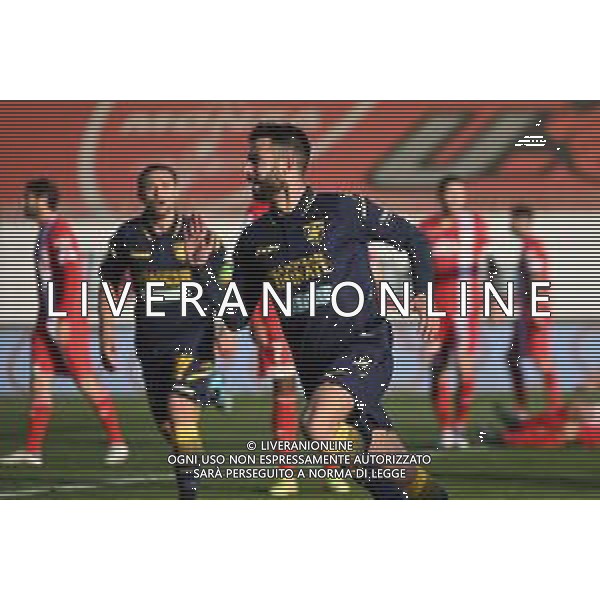 ¬© TVRG Luca Garritano (Frosinone) esulta dopo il gol dell\'1 a 0 Monza vs Frosinone Campionato Serie BKT - 17a giornata Monza 11-12-2021 U-Power Stadium foto Roberto Garavaglia/ag. Aldo Liverani sas /AGENZIA ALDO LIVERANI SAS