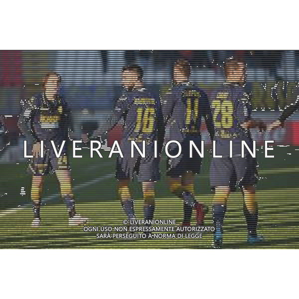 ¬© TVRG Luca Garritano (Frosinone) esulta dopo il gol dell\'1 a 0 Monza vs Frosinone Campionato Serie BKT - 17a giornata Monza 11-12-2021 U-Power Stadium foto Roberto Garavaglia/ag. Aldo Liverani sas /AGENZIA ALDO LIVERANI SAS