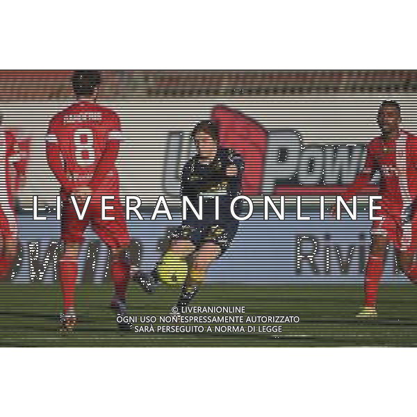 ¬© TVRG Alessio Zerbin (Frosinone) segna il gol del 2 a 0 Monza vs Frosinone Campionato Serie BKT - 17a giornata Monza 11-12-2021 U-Power Stadium foto Roberto Garavaglia/ag. Aldo Liverani sas /AGENZIA ALDO LIVERANI SAS