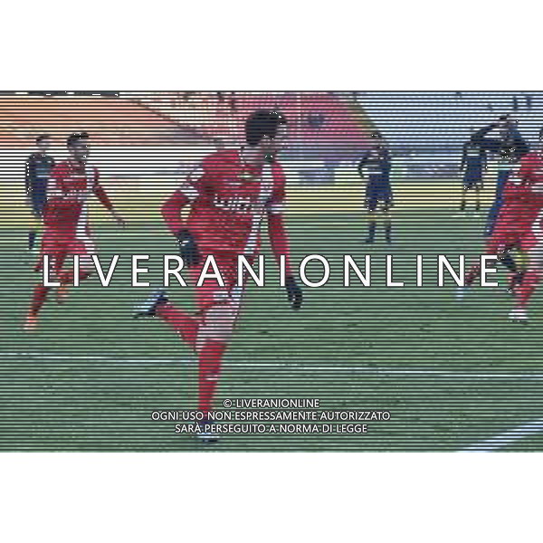 ¬© TVRG Luca Mazzitelli (Monza) esulta dopo il gol del 3 a 2 Monza vs Frosinone Campionato Serie BKT - 17a giornata Monza 11-12-2021 U-Power Stadium foto Roberto Garavaglia/ag. Aldo Liverani sas /AGENZIA ALDO LIVERANI SAS