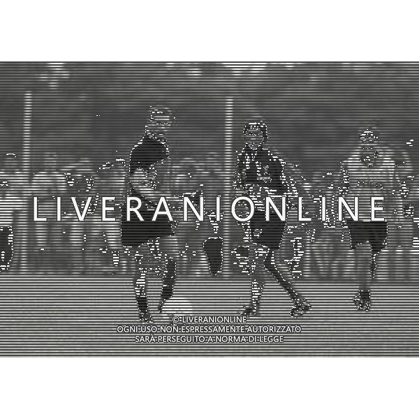 1993 SETTEMBRE MILANELLO ALLENAMENTO MILAN NELLA FOTO DANIELE MASSARO FERNANDO DE NAPOLI E STEFANO ERANIO AG ALDO LIVERANI SAS