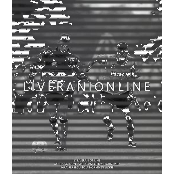 1993 SETTEMBRE MILANELLO ALLENAMENTO MILAN NELLA FOTO MARCO SIMONE E ANGELO CARBONE AG ALDO LIVERANI SAS
