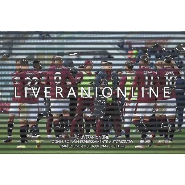 Torino 12.12.2021 Stadio Grande Torino Torino vs Bologna Campionato Serie A 2021/2022 ©Manuela Viganti/Agenzia Aldo Liverani Nella foto: esultanza del torino dopo il gol di tommaso pobega