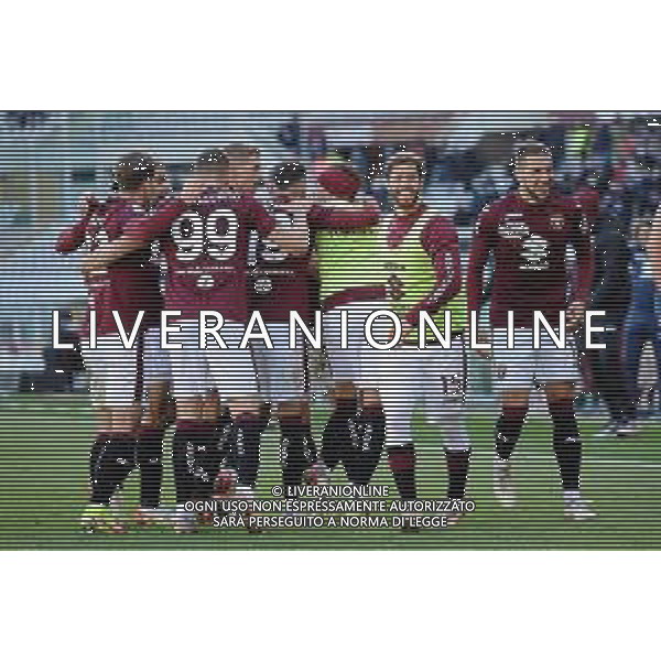 Torino 12.12.2021 Stadio Grande Torino Torino vs Bologna Campionato Serie A 2021/2022 ©Manuela Viganti/Agenzia Aldo Liverani Nella foto: esultanza del torino dopo il gol di tommaso pobega