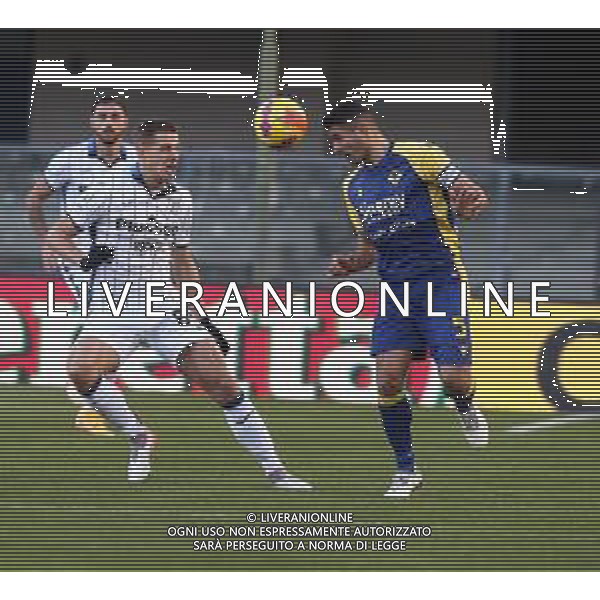 HELLAS VERONA - ATALANTA CAMPIONATO CALCIO SERIE A TIM 12.12.2021 NELLA FOTO DAVIDE FARAONI E MARIO PASALIC ©SANTANDREA/AGENZIA ALDO LIVERANI SAS
