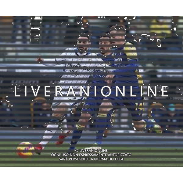 HELLAS VERONA - ATALANTA CAMPIONATO CALCIO SERIE A TIM 12.12.2021 NELLA FOTO DAVIDE ZAPPACOLTA E IVAN ILIC ©SANTANDREA/AGENZIA ALDO LIVERANI SAS