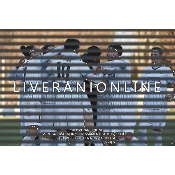 ¬© TVRG esultanza Lecco dopo il gol del 4 a 0 Seregno vs Lecco Campionato Serie C girone A - 18a giornata Seregno (MB) 12-12-2021 Stadio Ferruccio foto Roberto Garavaglia/ag. Aldo Liverani sas/AGENZIA ALDO LIVERANI SAS