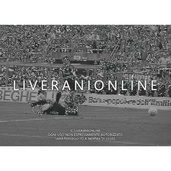 22-04-1990 BOLOGNA CAMPIONATO DI CALCIO SERIE A BOLOGNA-NAPOLI 2-4 NELLA FOTO GOAL GIOVANNI FRANCINI AG ALDO LIVERANI SAS