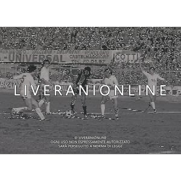 18-01-1981 BOLOGNA CAMPIONATO DI CALCIO SERIE A BOLOGNA-CATANZARO 0-0 NELLA FOTO ENEAS AG ALDO LIVERANI SAS