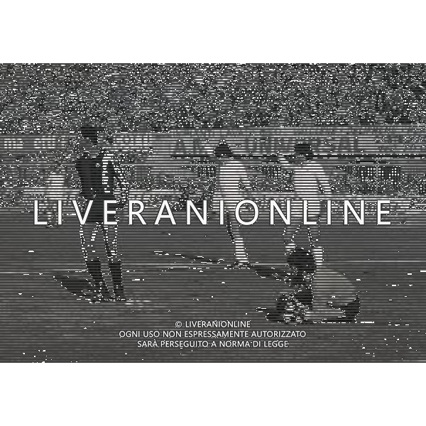 18-01-1981 BOLOGNA CAMPIONATO DI CALCIO SERIE A BOLOGNA-CATANZARO 0-0 NELLA FOTO PARATA ALESSANDRO ZANINELLI AG ALDO LIVERANI SAS
