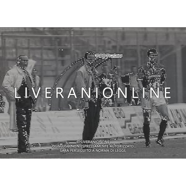 07-06-1992 BOLOGNA CAMPIONATO DI CALCIO SERIE B BOLOGNA-ANCONA 1-1 NELLA FOTO NEDO SONETTI CON ANTONIO CABRINI E KUBILAY TURKYLMAZ AG ALDO LIVERANI SAS