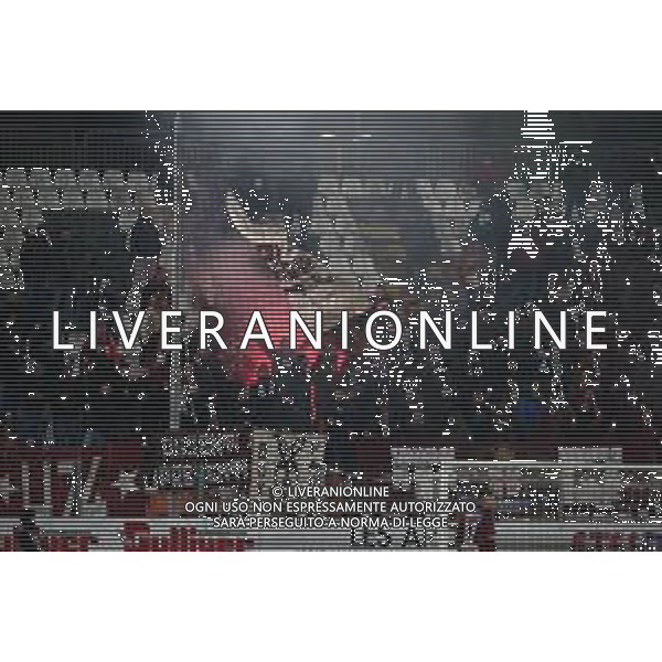 ENTELLA - REGGIANA CAMPIONATO CALCIO SERIE C LEGA PRO 13.12.2021 NELLA FOTO ESULTANZA DEI TIFOSI DELLA REGGIANA ©SANTANDREA/AGENZIA ALDO LIVERANI SAS