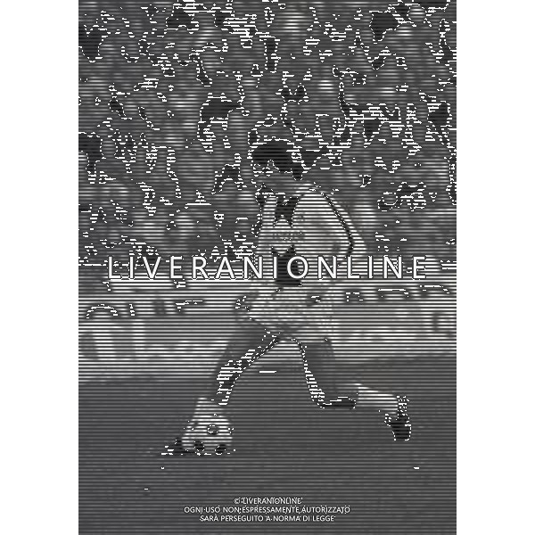 19-02-1984 UDINE CAMPIONATO DI CALCIO SERIE A UDINESE- FIORENTINA 3-1 NELLA FOTO PIETRO PAOLO VIRDIS AG ALDO LIVERANI SAS