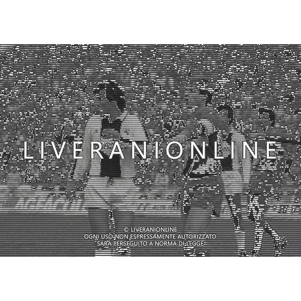 19-02-1984 UDINE CAMPIONATO DI CALCIO SERIE A UDINESE- FIORENTINA 3-1 NELLA FOTO GABRIELE ORIALI E ARTUR ZICO AG ALDO LIVERANI SAS