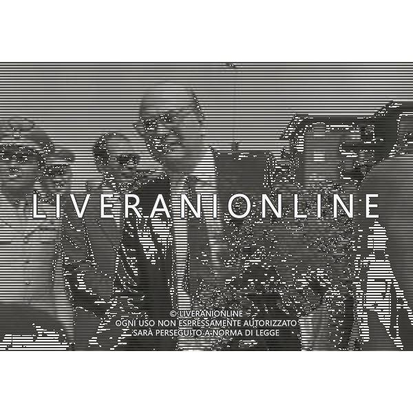 RETROSPETTIVA BETTINO CRAXI POLITICO NELLA FOTO BETTINO CRAXI A PAVIA INAUGURA LA EDUCANDO STATALE EMANUELA SETTI CARRARO DALLA CHIESA NELL\'ANNO 1986 AG ALDO LIVERANI SAS