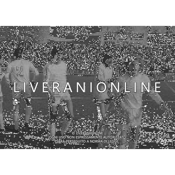 11-01-1981 MONZA CAMPIONATO DI CALCIO SERIE B MONZA-BARI 1-1 NELLA FOTO ROBERTO BACCHIN AG ALDO LIVERANI SAS