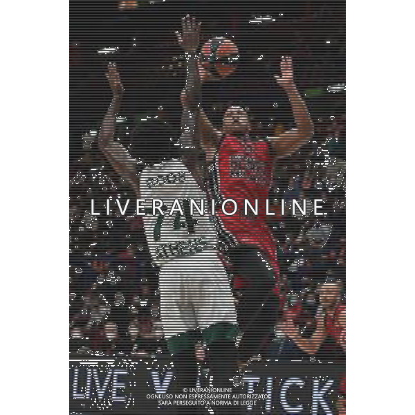 © TVRG Devon Hall (Milano) AX Armani Exchange Milano vs Panathinaikos OPAP Atene Turkish Ailines EuroLeague - 15a giornata regular season Assago (MI) 14-12-2021 Mediolanum Forum foto Roberto Garavaglia/ag. Aldo Liverani sas