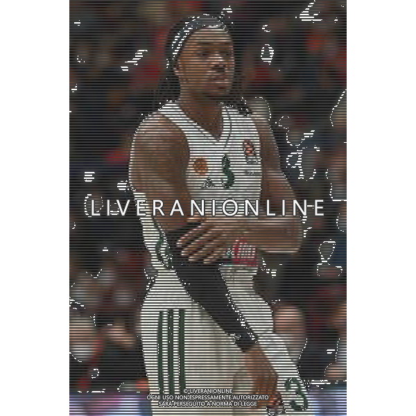 © TVRG Kendrick Perry (Panathinaikos) AX Armani Exchange Milano vs Panathinaikos OPAP Atene Turkish Ailines EuroLeague - 15a giornata regular season Assago (MI) 14-12-2021 Mediolanum Forum foto Roberto Garavaglia/ag. Aldo Liverani sas