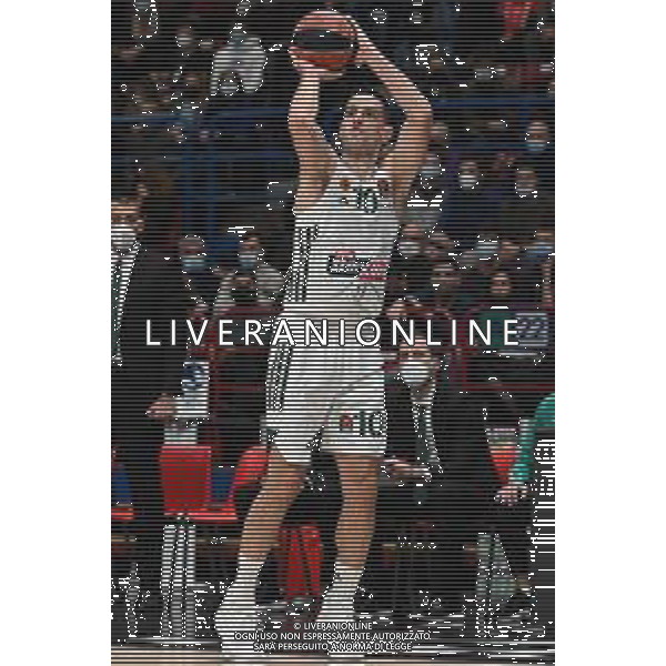 © TVRG Ioannis Papapetrou (Panathinaikos) AX Armani Exchange Milano vs Panathinaikos OPAP Atene Turkish Ailines EuroLeague - 15a giornata regular season Assago (MI) 14-12-2021 Mediolanum Forum foto Roberto Garavaglia/ag. Aldo Liverani sas