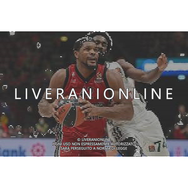 © TVRG Kyle Hines (Milano) AX Armani Exchange Milano vs Panathinaikos OPAP Atene Turkish Ailines EuroLeague - 15a giornata regular season Assago (MI) 14-12-2021 Mediolanum Forum foto Roberto Garavaglia/ag. Aldo Liverani sas