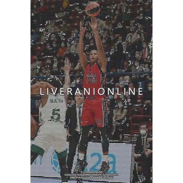 © TVRG Devon Hall (Milano) AX Armani Exchange Milano vs Panathinaikos OPAP Atene Turkish Ailines EuroLeague - 15a giornata regular season Assago (MI) 14-12-2021 Mediolanum Forum foto Roberto Garavaglia/ag. Aldo Liverani sas