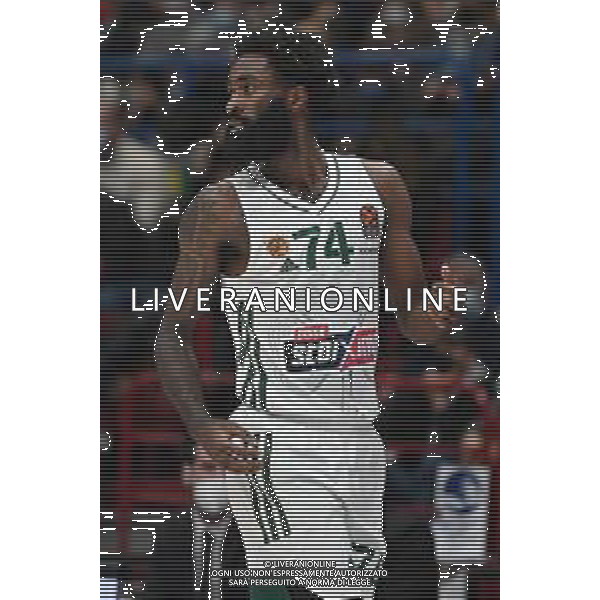 © TVRG Howard Sant-Roos (Panathinaikos) AX Armani Exchange Milano vs Panathinaikos OPAP Atene Turkish Ailines EuroLeague - 15a giornata regular season Assago (MI) 14-12-2021 Mediolanum Forum foto Roberto Garavaglia/ag. Aldo Liverani sas