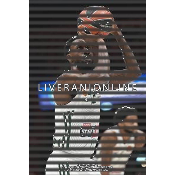 © TVRG Okaro White (Panathinaikos) AX Armani Exchange Milano vs Panathinaikos OPAP Atene Turkish Ailines EuroLeague - 15a giornata regular season Assago (MI) 14-12-2021 Mediolanum Forum foto Roberto Garavaglia/ag. Aldo Liverani sas