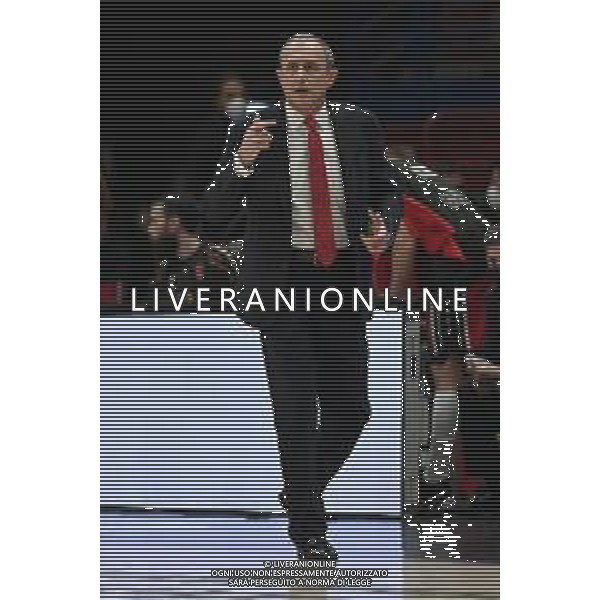 © TVRG Ettore Messina allenatore Milano AX Armani Exchange Milano vs Panathinaikos OPAP Atene Turkish Ailines EuroLeague - 15a giornata regular season Assago (MI) 14-12-2021 Mediolanum Forum foto Roberto Garavaglia/ag. Aldo Liverani sas