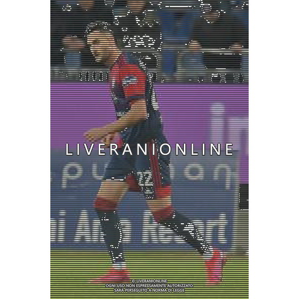 15-12-2021. Cagliari Calcio - A.S. Cittadella. Sedicesimi Coppa Italia 2021-2022. Italia, Sardegna, Cagliari, Stadio Unipol Domus. Salvatore Moi/Aldo Liverani s.a.s. Nella foto: gol ed esultanza Cagliari in casa contro Cittadella. Segna: Gaston Pereiro Cagliari (secondo gol) ©MOI/AGENZIA ALDO LIVERANI SAS