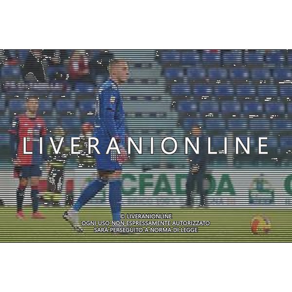 15-12-2021. Cagliari Calcio - A.S. Cittadella. Sedicesimi Coppa Italia 2021-2022. Italia, Sardegna, Cagliari, Stadio Unipol Domus. Salvatore Moi/Aldo Liverani s.a.s. Nella foto: Boris Radunovic Cagliari ©MOI/AGENZIA ALDO LIVERANI SAS