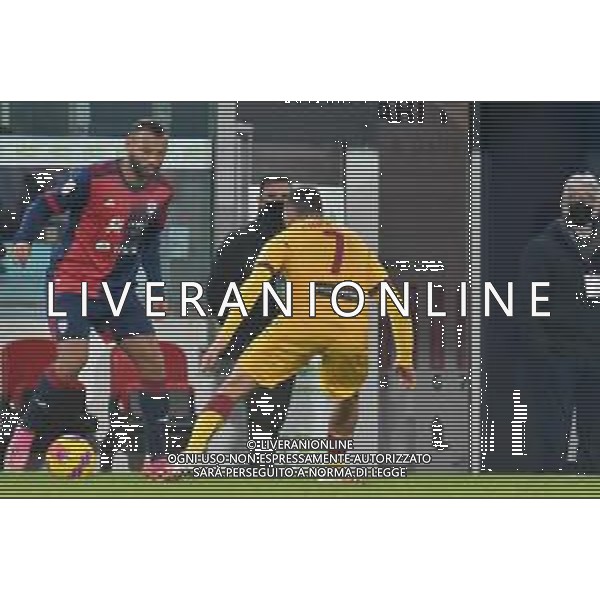 15-12-2021. Cagliari Calcio - A.S. Cittadella. Sedicesimi Coppa Italia 2021-2022. Italia, Sardegna, Cagliari, Stadio Unipol Domus. Salvatore Moi/Aldo Liverani s.a.s. Nella foto: Joao Pedro Cagliari, CUPPONE Luigi Cittadella ©MOI/AGENZIA ALDO LIVERANI SAS