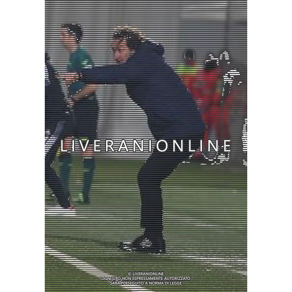 ENTELLA - REGGIANA CAMPIONATO CALCIO SERIE C LEGA PRO 13.12.2021 NELLA FOTO AIMO DIANA ALLENATORE (REGGIANA) ©SANTANDREA/AGENZIA ALDO LIVERANI SAS