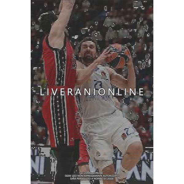 © TVRG Sergio Llull (Real Madrid) AX Armani Exchange Milano vs Real Madrid Turkish Airlines EuroLeague - 16a giornata regular season Assago (MI) 16-12-2021 Mediolanum Forum foto Roberto Garavaglia/ag. Aldo Liverani sas/AGENZIA ALDO LIVERANI SAS