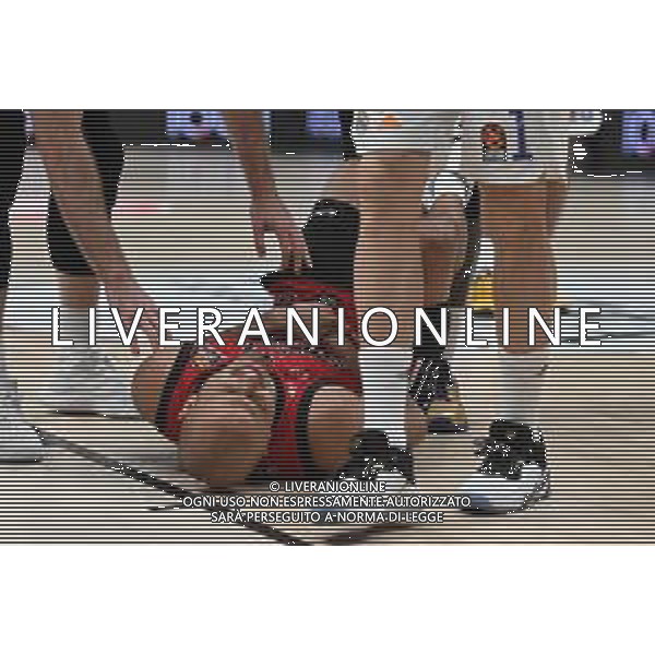 ¬© TVRG Shavon Shields (Olimpia Milano) infortrunio alla mano AX Armani Exchange Milano vs Real Madrid Turkish Airlines EuroLeague - 16a giornata regular season Assago (MI) 16-12-2021 Mediolanum Forum foto Roberto Garavaglia/ag. Aldo Liverani sas/AGENZIA ALDO LIVERANI SAS