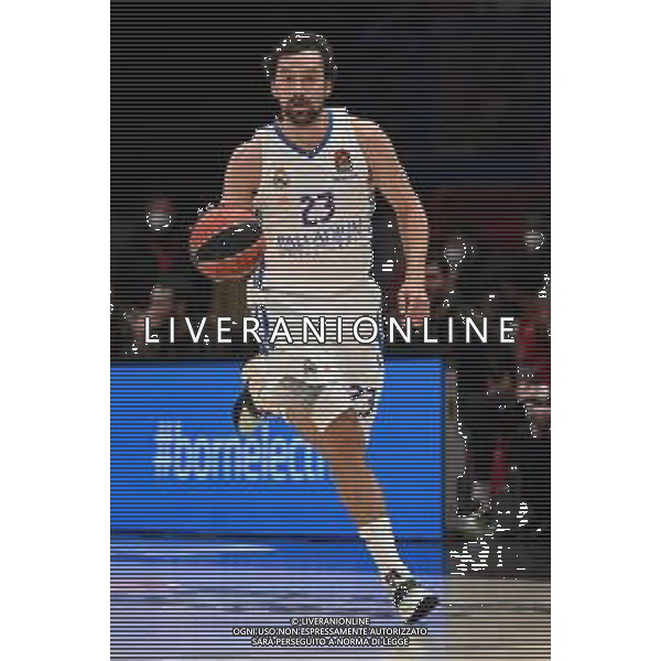 ¬© TVRG Sergio Llull (Real Madrid) AX Armani Exchange Milano vs Real Madrid Turkish Airlines EuroLeague - 16a giornata regular season Assago (MI) 16-12-2021 Mediolanum Forum foto Roberto Garavaglia/ag. Aldo Liverani sas/AGENZIA ALDO LIVERANI SAS