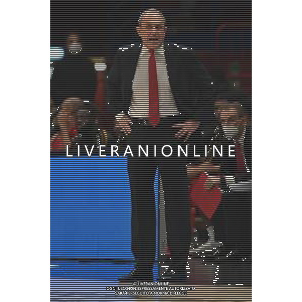 © TVRG Ettore Messina allenatore Olimpia Milano AX Armani Exchange Milano vs Real Madrid Turkish Airlines EuroLeague - 16a giornata regular season Assago (MI) 16-12-2021 Mediolanum Forum foto Roberto Garavaglia/ag. Aldo Liverani sas/AGENZIA ALDO LIVERANI SAS