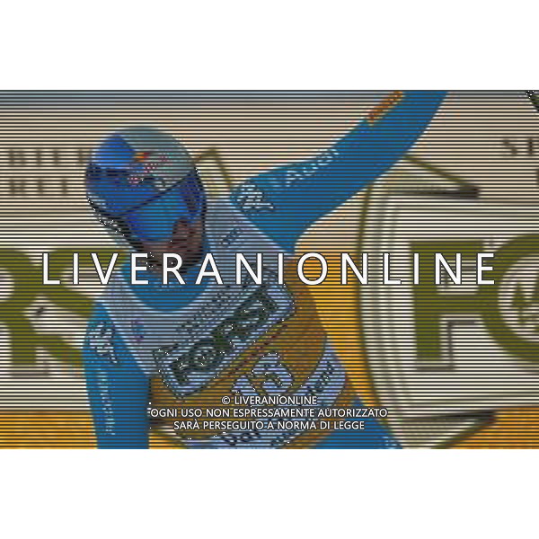 TommasiniR/LMedia - 2021 FIS Ski World Cup - Men&#39;s Downhill - alpine ski race 18 December 2021 - Saslong, Val Gardena, Italy Photo showing: Dominik Paris (ITA) @TommasiniR/LMedia/AGENZIA ALDO LIVERANI SAS