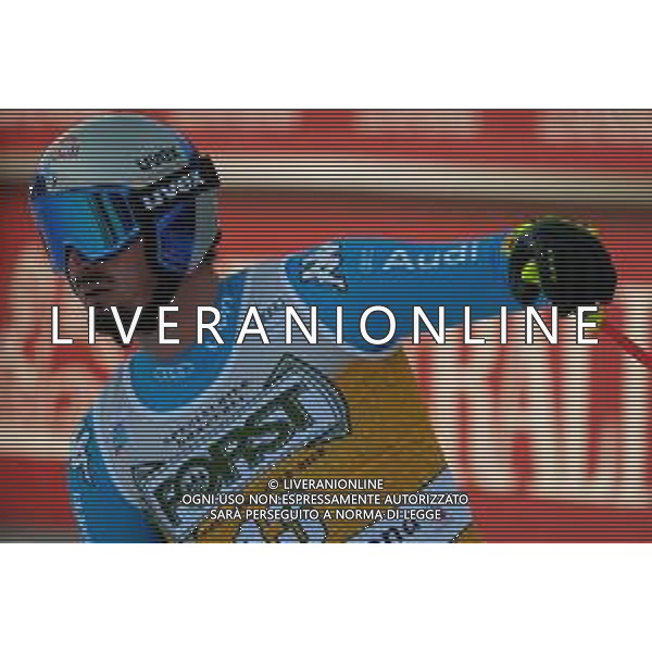 TommasiniR/LMedia - 2021 FIS Ski World Cup - Men&#39;s Downhill - alpine ski race 18 December 2021 - Saslong, Val Gardena, Italy Photo showing: Dominik Paris (ITA) @TommasiniR/LMedia/AGENZIA ALDO LIVERANI SAS