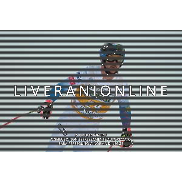TommasiniR/LMedia - 2021 FIS Ski World Cup - Men&#39;s Downhill - alpine ski race 18 December 2021 - Saslong, Val Gardena, Italy Photo showing: Jared Goldberg (USA) @TommasiniR/LMedia/AGENZIA ALDO LIVERANI SAS