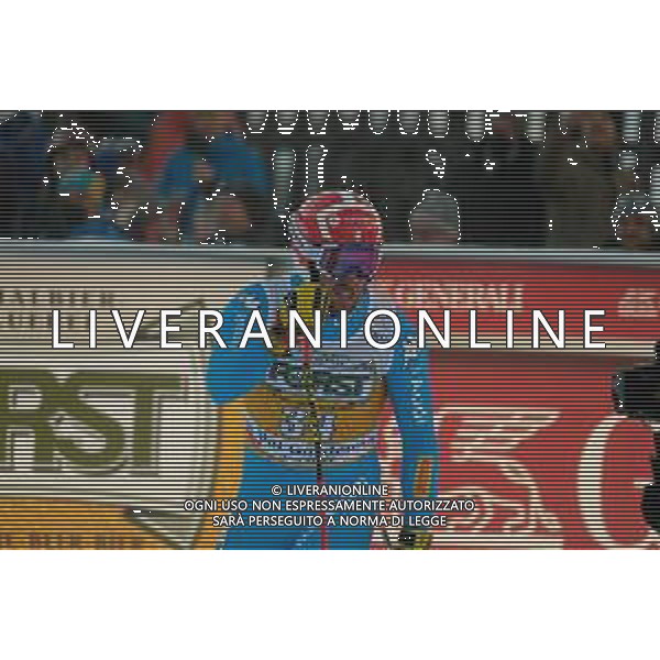 TommasiniR/LMedia - 2021 FIS Ski World Cup - Men&#39;s Downhill - alpine ski race 18 December 2021 - Saslong, Val Gardena, Italy Photo showing: Mattia Casse (ITA) @TommasiniR/LMedia/AGENZIA ALDO LIVERANI SAS